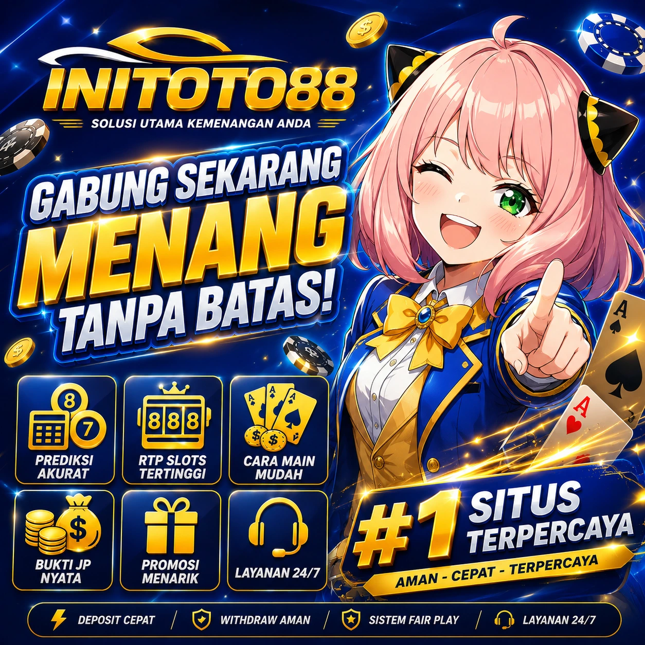 INITOTO88: Yummyy! Panasnih Situs Toto Slot Online Meledak Gacor Mudah Maxwin